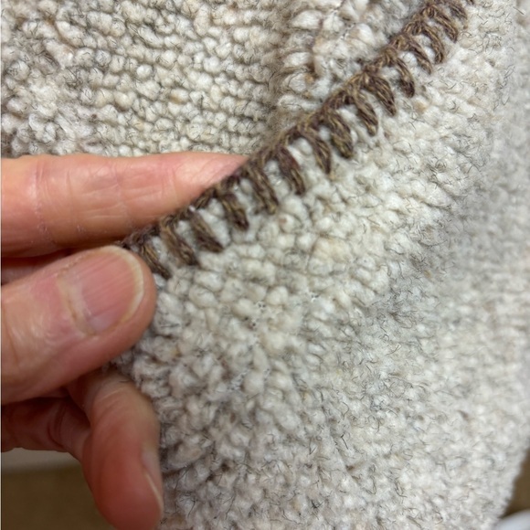 Handmade Sherpa Vest by Common Threads, approximately size 10 - Picture 12 of 12